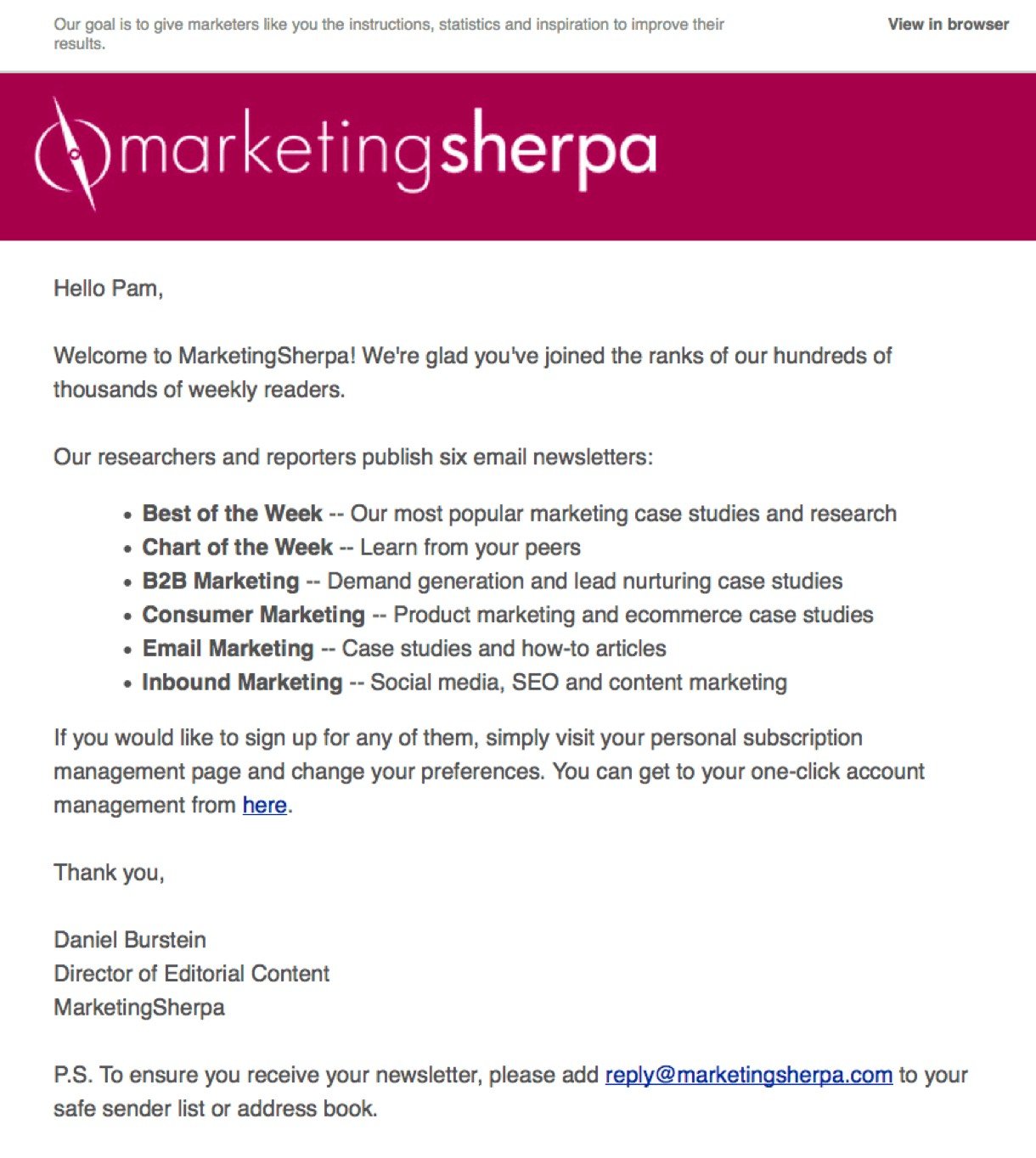 B2B Email Templates