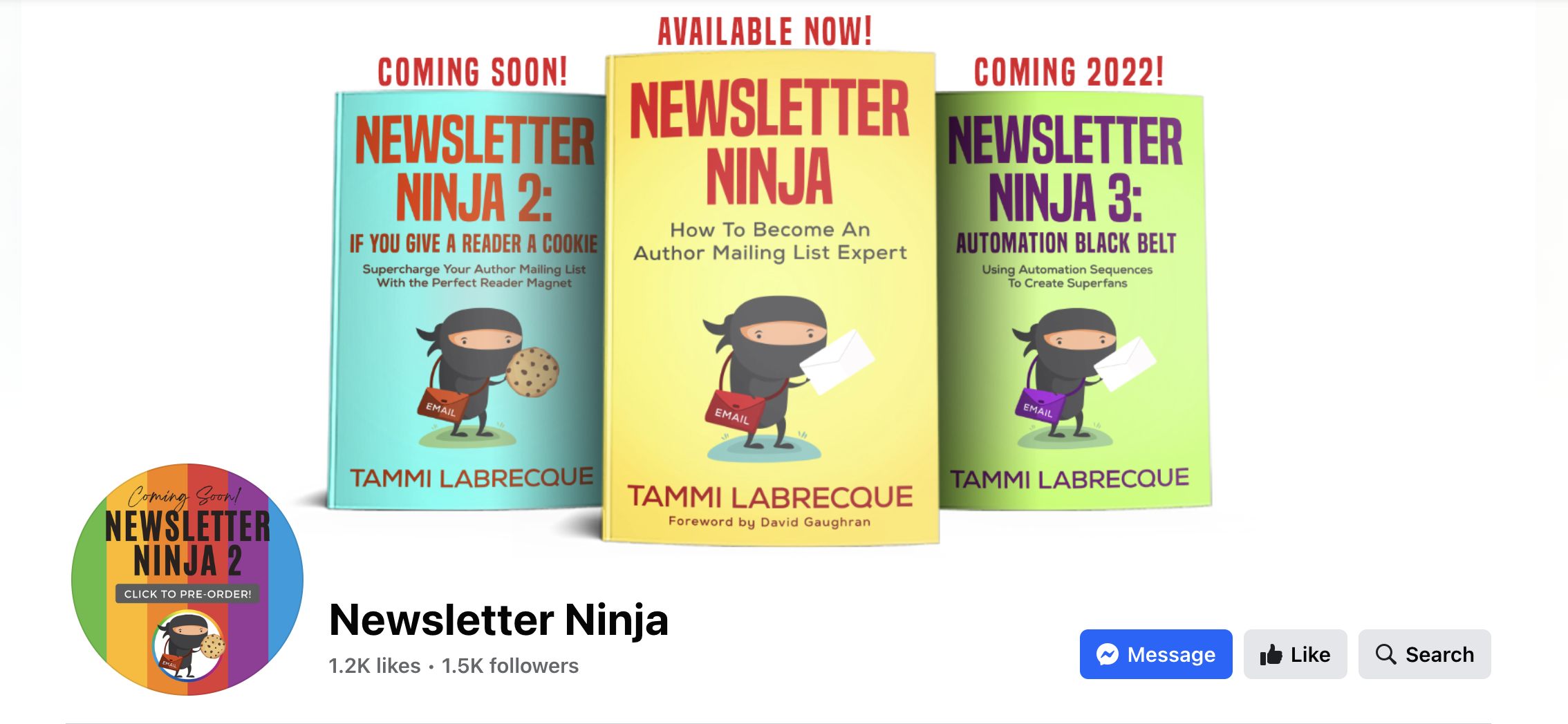 The Newsletter Ninja Facebook group.