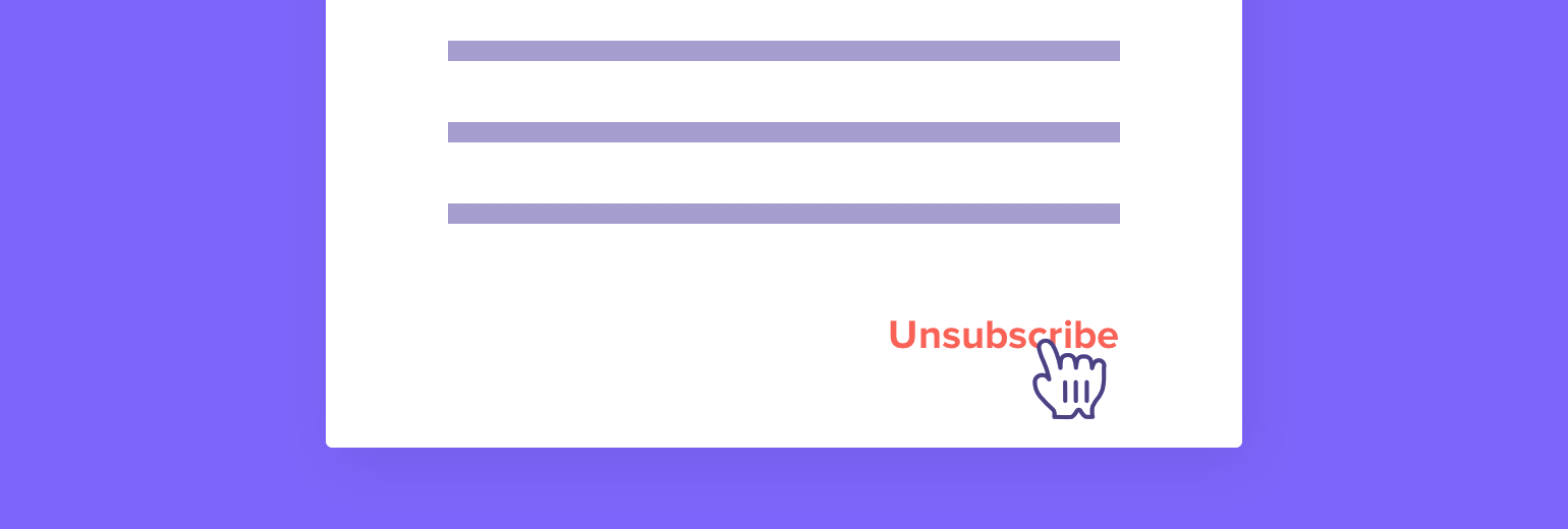 Unsubscribes email industry benchmarks 2023