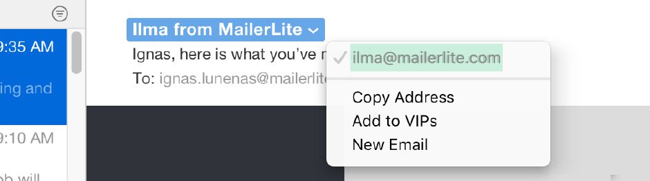 Email Personalization - MailerLite