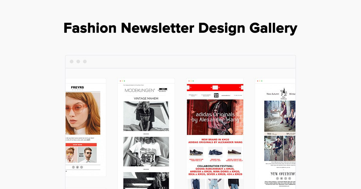 Fashion Newsletter Examples - Gallery