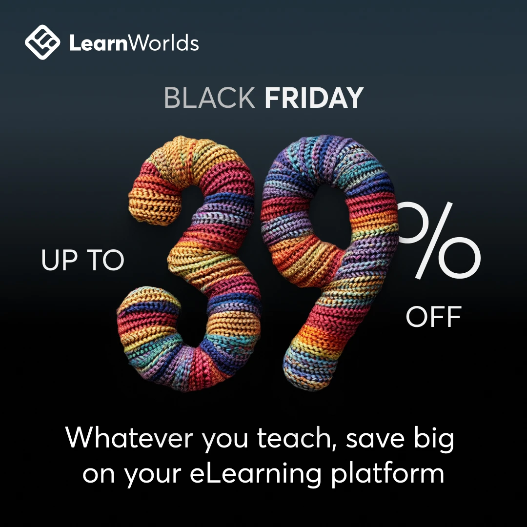 LearnWorld's 2024 Black Friday offer