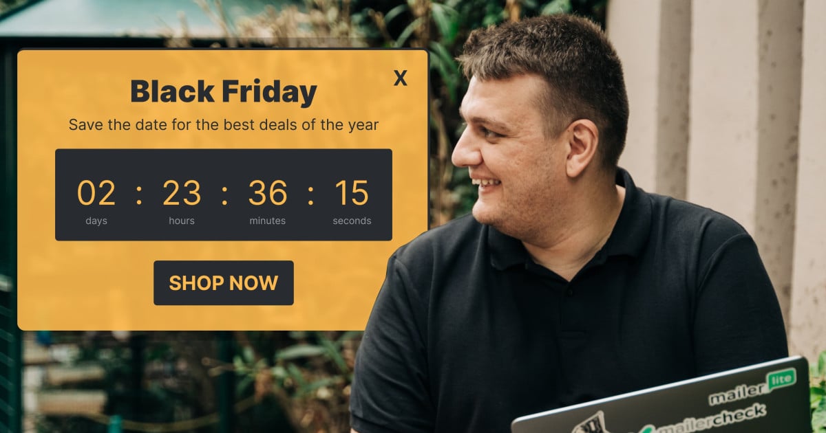 16 Black Friday Email Examples and Best Practices - MailerLite