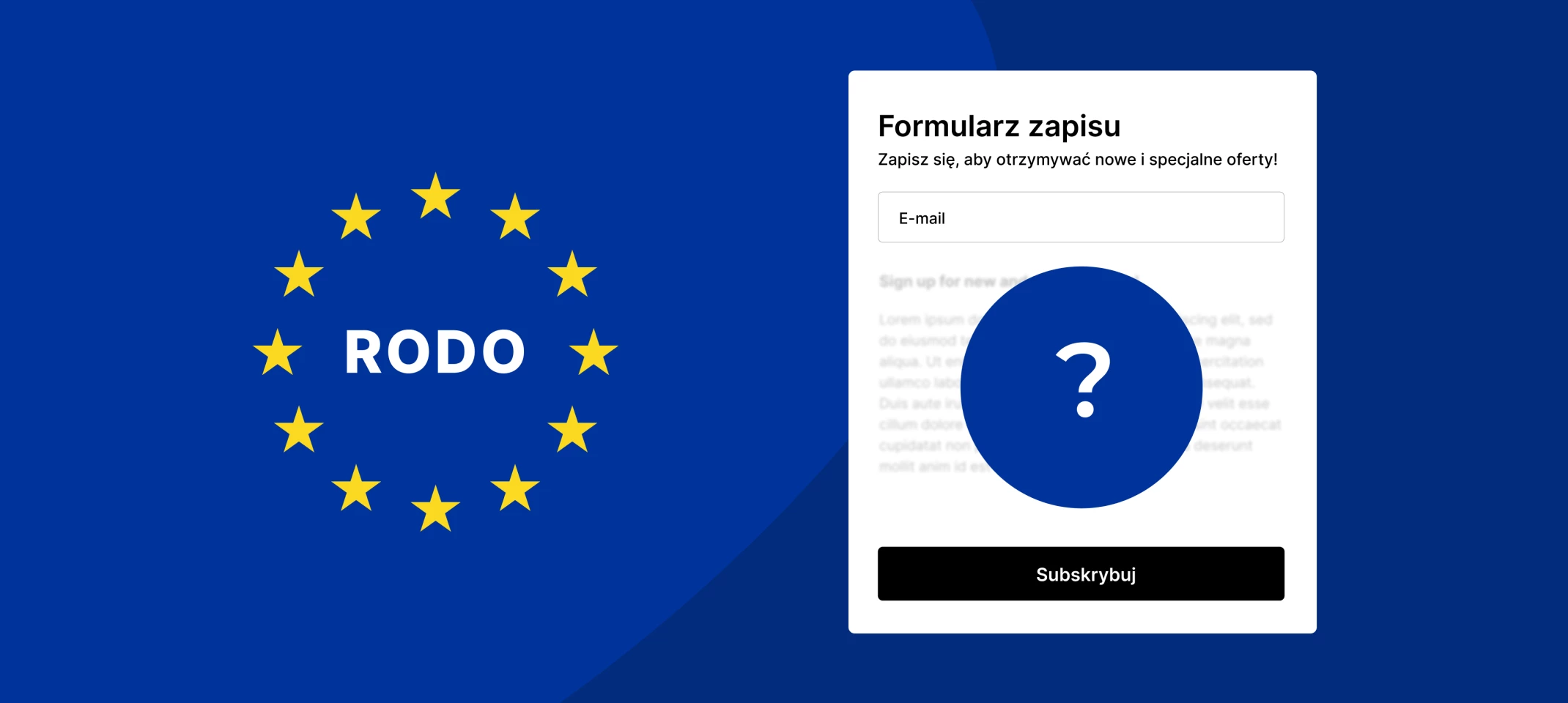 Jak tworzyć skuteczne formularze zapisu zgodnie z RODO?