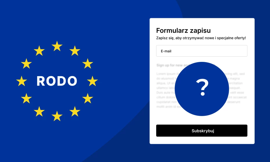 Jak tworzyć skuteczne formularze zapisu zgodnie z RODO?