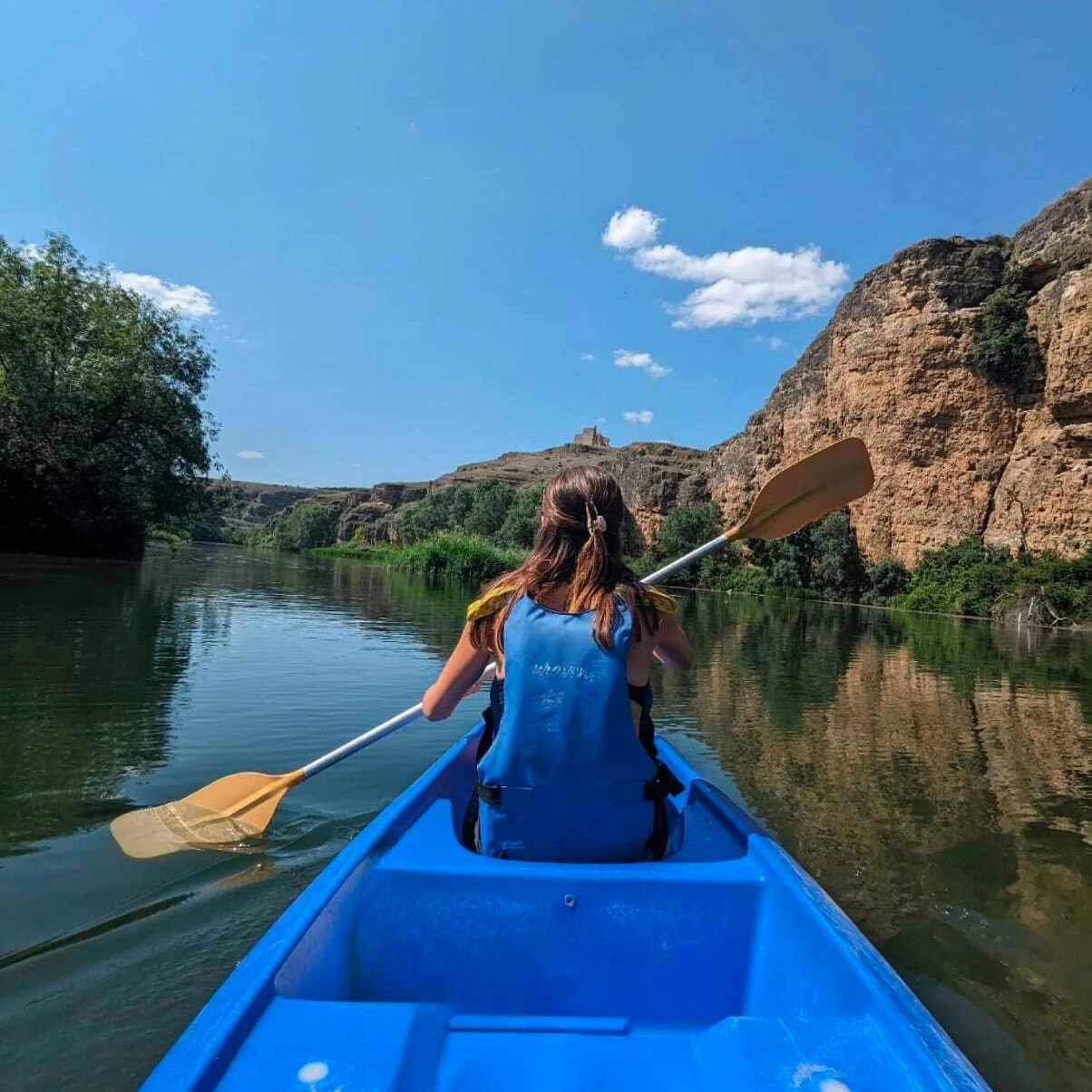 Cristina, Legal Counsel at MailerLite kayaking