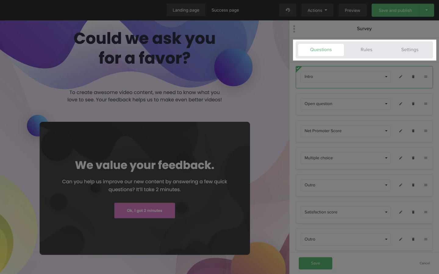 How to Add a Survey Button to Your Website (With Templates)