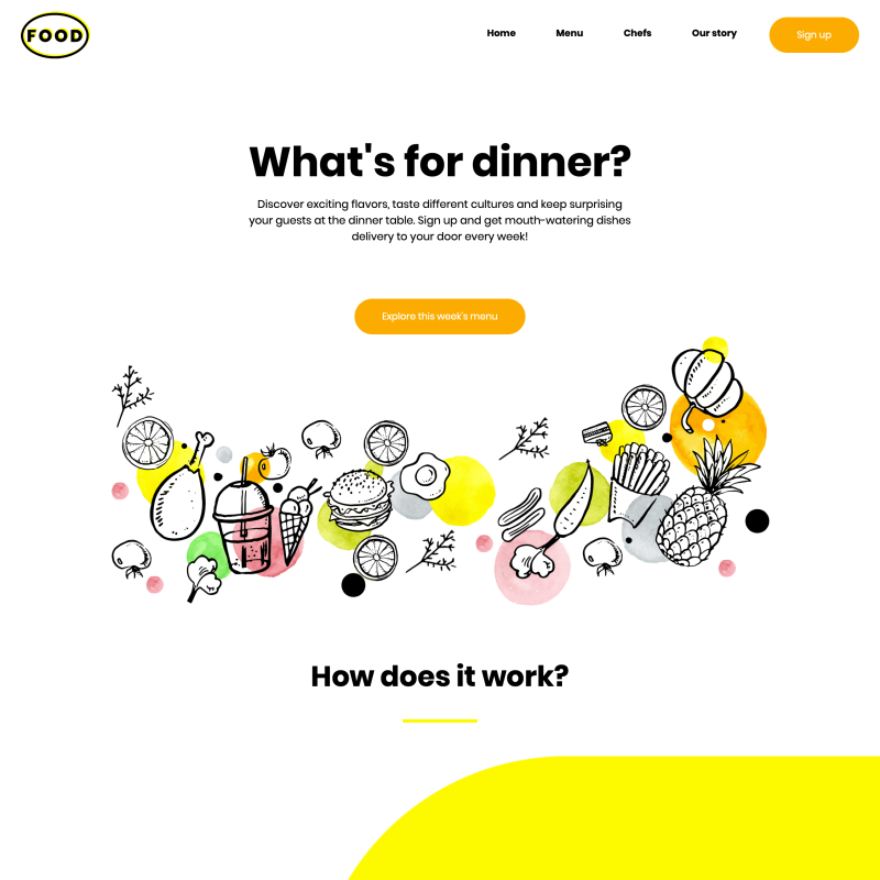 food-website-template-made-with-mailerlite